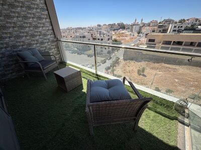 Abdoun, Apartments, Flats, Houses & Villas, JOD 16000/year,  Furnished,  2 BR,  Furnished Apartment For Rent In Abdoun Towers 110 Sqm, 7th Floor