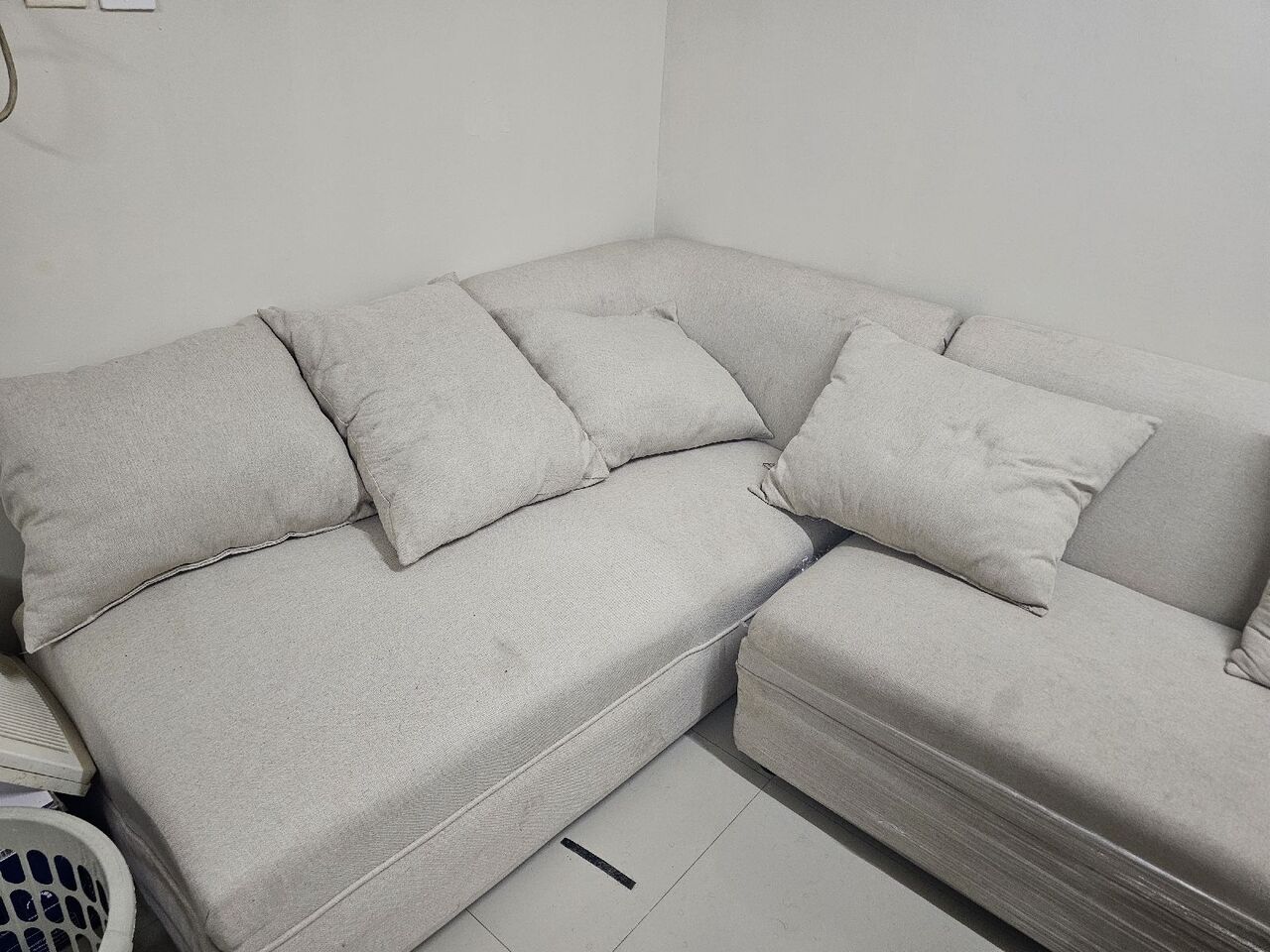 Riyadh, Furniture, SAR 550,  7 Seater Sofa With Designer Tables