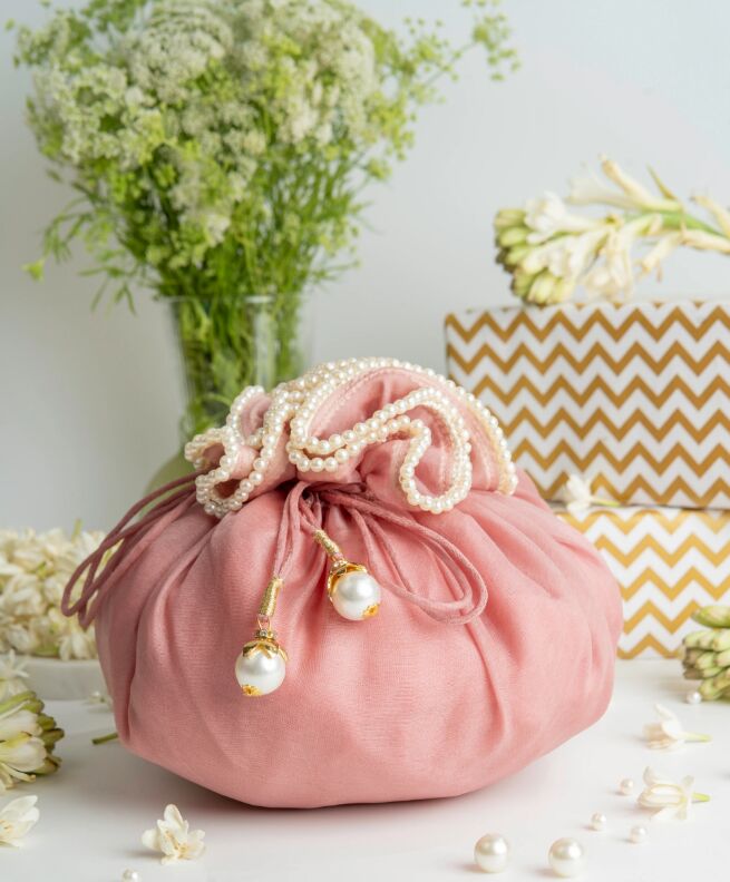 New Delhi, Materials, INR 465,  Elegant Potli Bags For Wedding Gifting