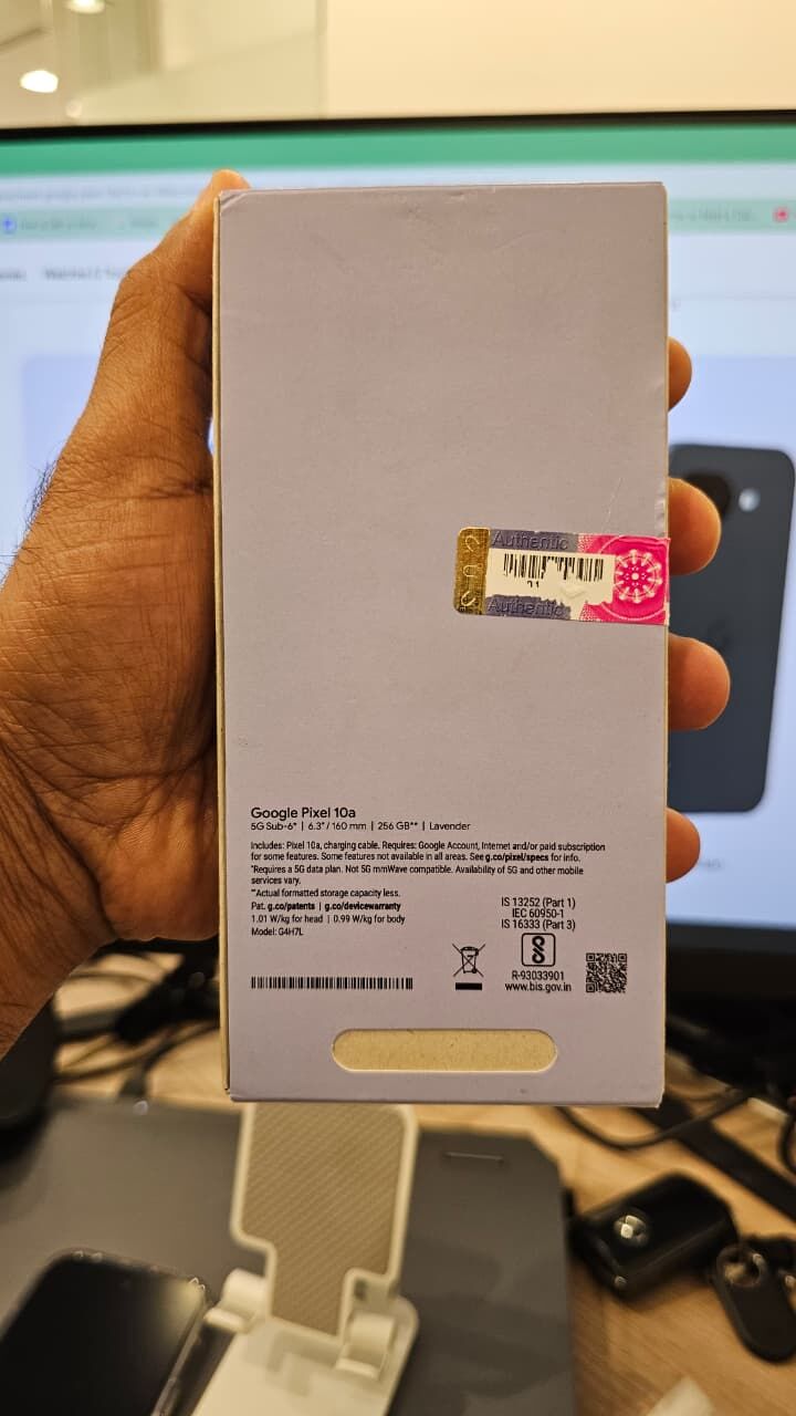 Riyadh, Mobile Phones, SAR 2499,  🔥Google Pixel 10a 8GB/256GB | Lavender | 120Hz OLED | 100% Battery Health | Accessories