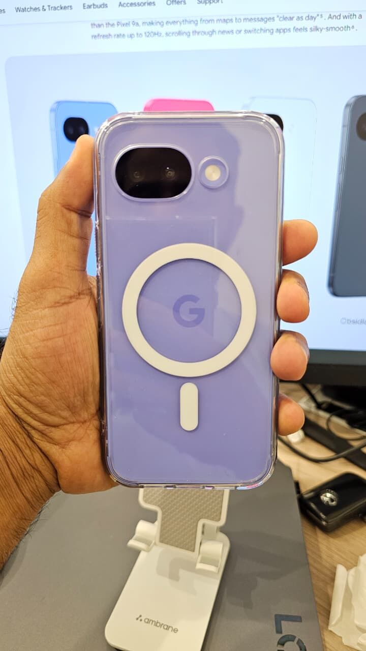 Riyadh, Mobile Phones, SAR 2499,  🔥Google Pixel 10a 8GB/256GB | Lavender | 120Hz OLED | 100% Battery Health | Accessories