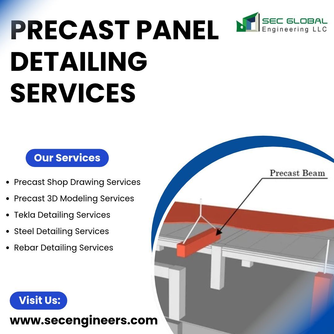 New York, Construction, Reduce Errors With Professional Precast Panel Detailing Services In Denver, USA