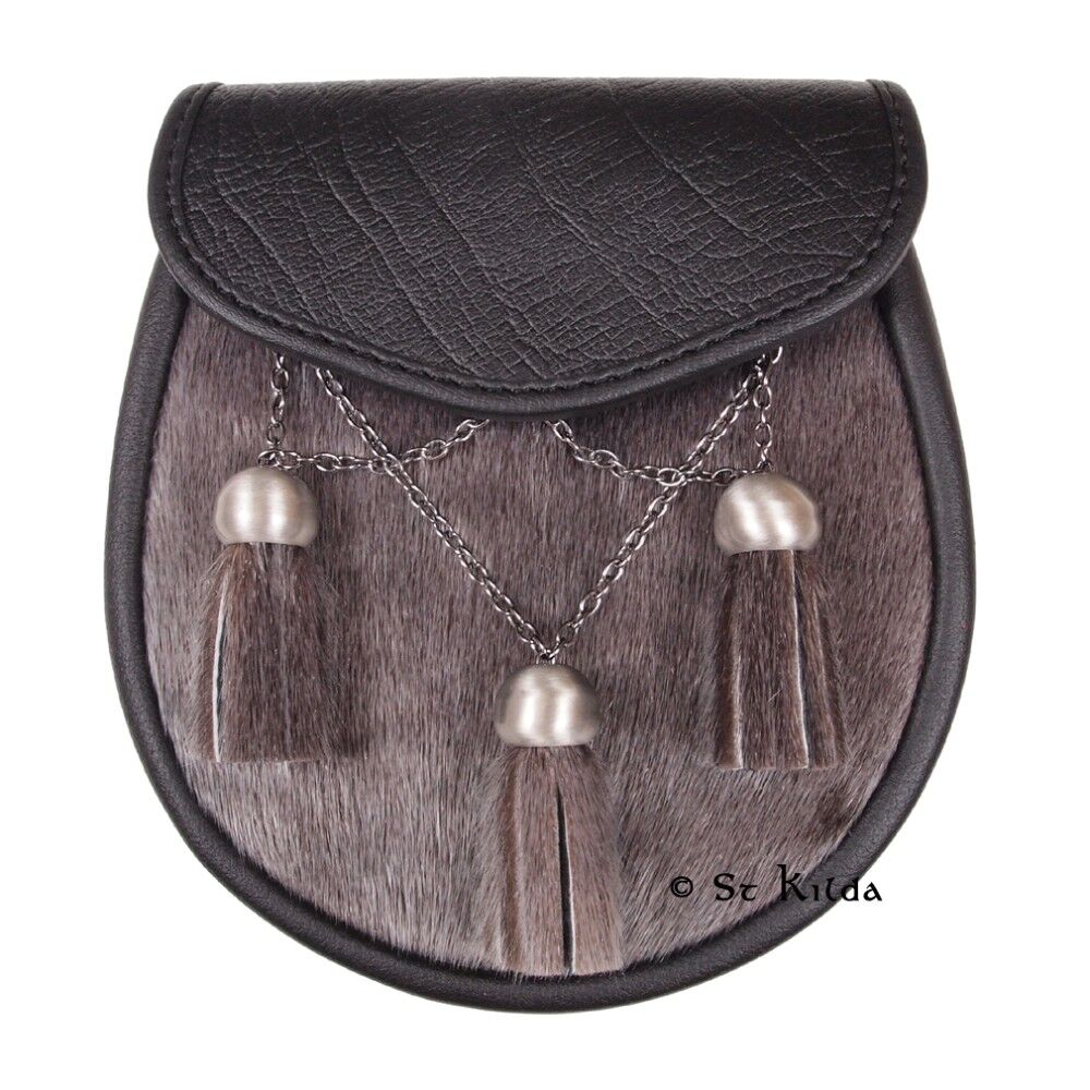 London, Business, Classic Semi-Dress Sporran For Traditional Highland Outfits