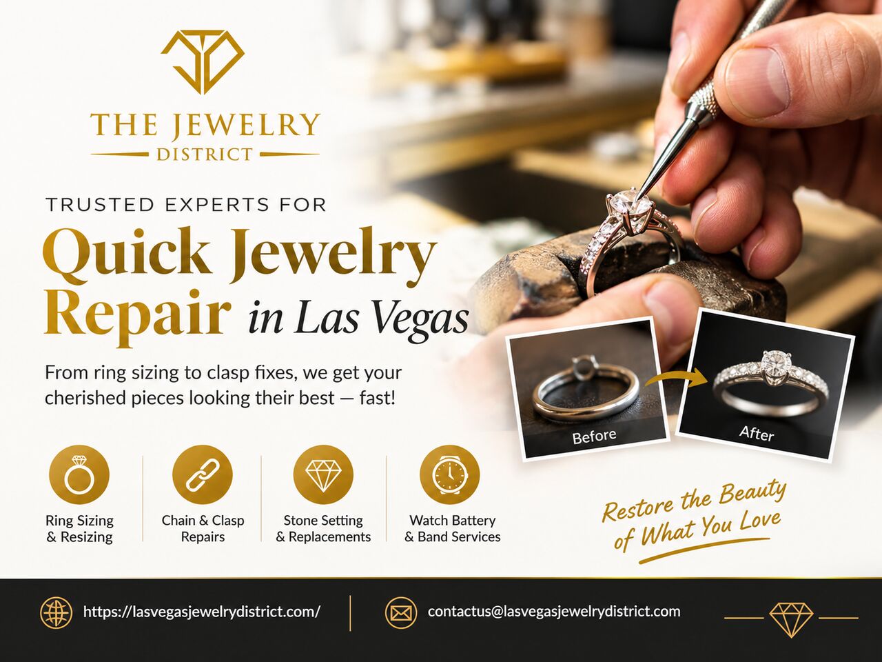 New York, Jewelry, Fast Jewelry Repair In Las Vegas For Your Treasured Pieces