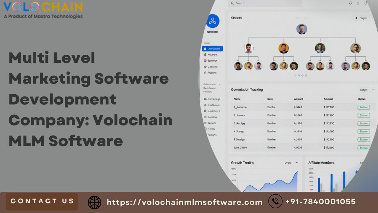 Noida, Computer, Volochain MLM Software &ndash; Multi Level Marketing Software Development Company