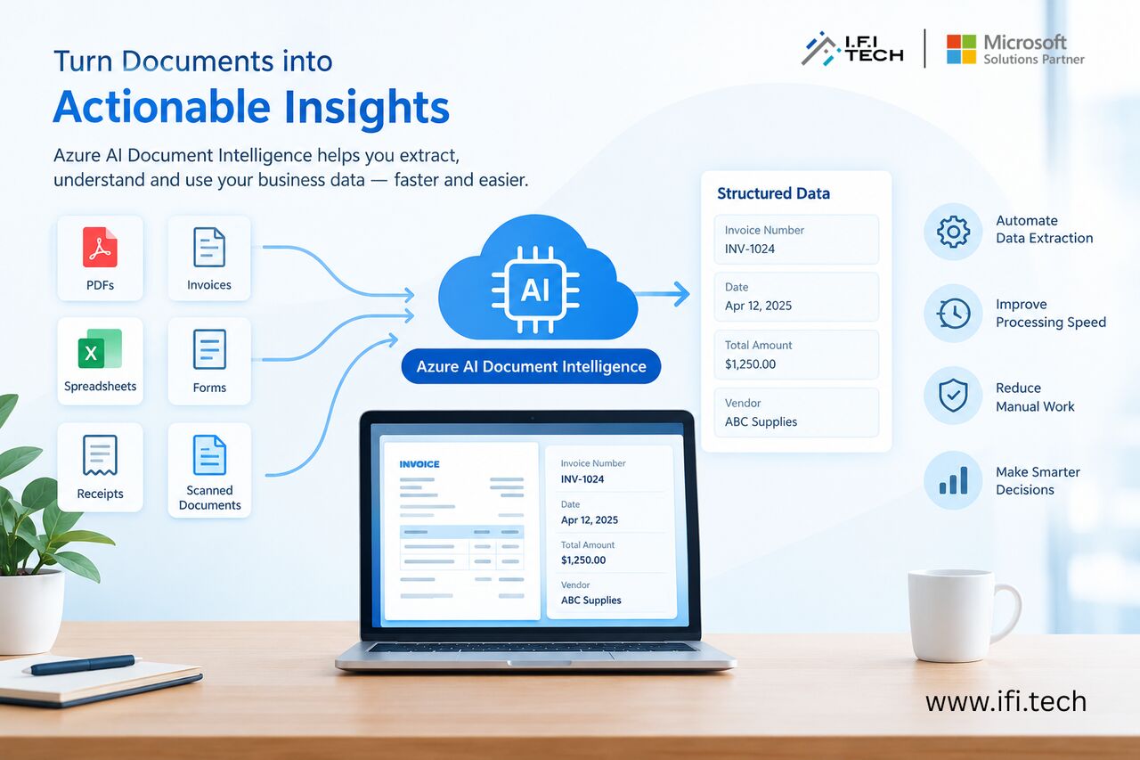 New York, Business, Azure AI Document Intelligence Services | IFI Techsolutions