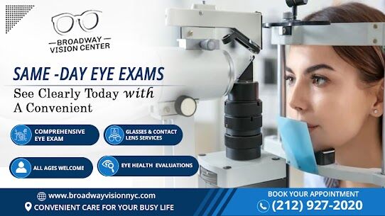 New York, Health, Get A Same-Day Eye Exam In Washington Heights With Broadway Vision At 170th