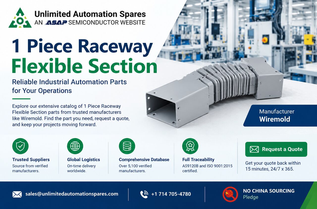 New York, Business, Explore 1 Piece Raceway Flexible Section Parts At Unlimited Automation Spares