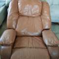 SAR 250,  Recliner Chair For Sale Comfortable Brown Leather
