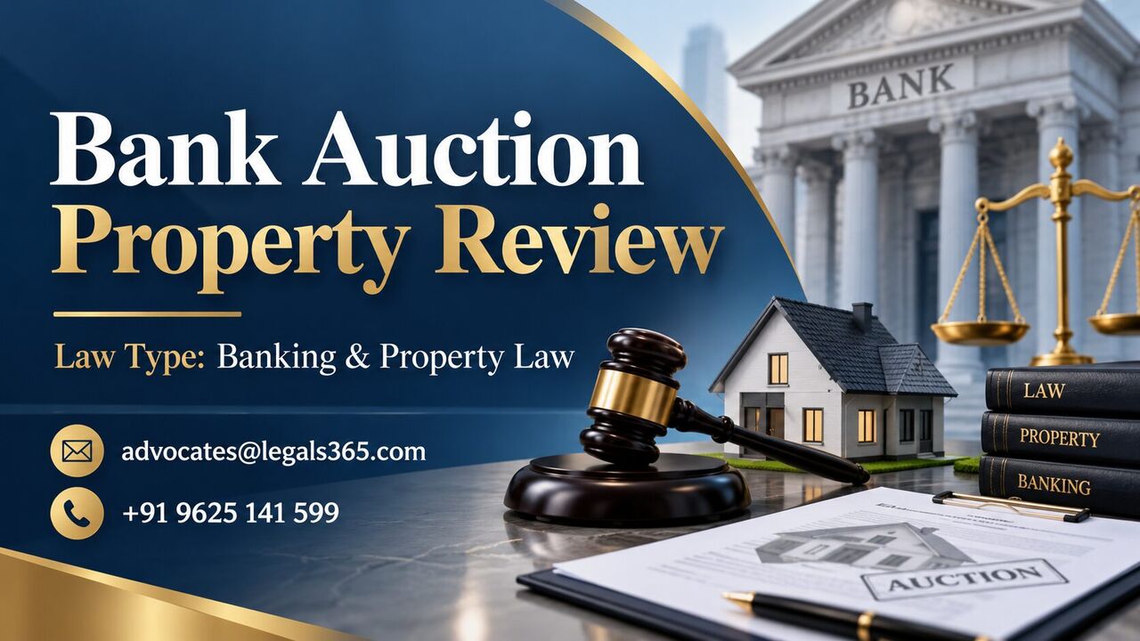 Ghaziabad, Legal, How Can Bank Auction Property Review Help You Avoid Legal Risks Before Buying?