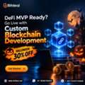 DeFi MVP Ready? Go Live With Custom Blockchain Development | Halloween 30% OFF