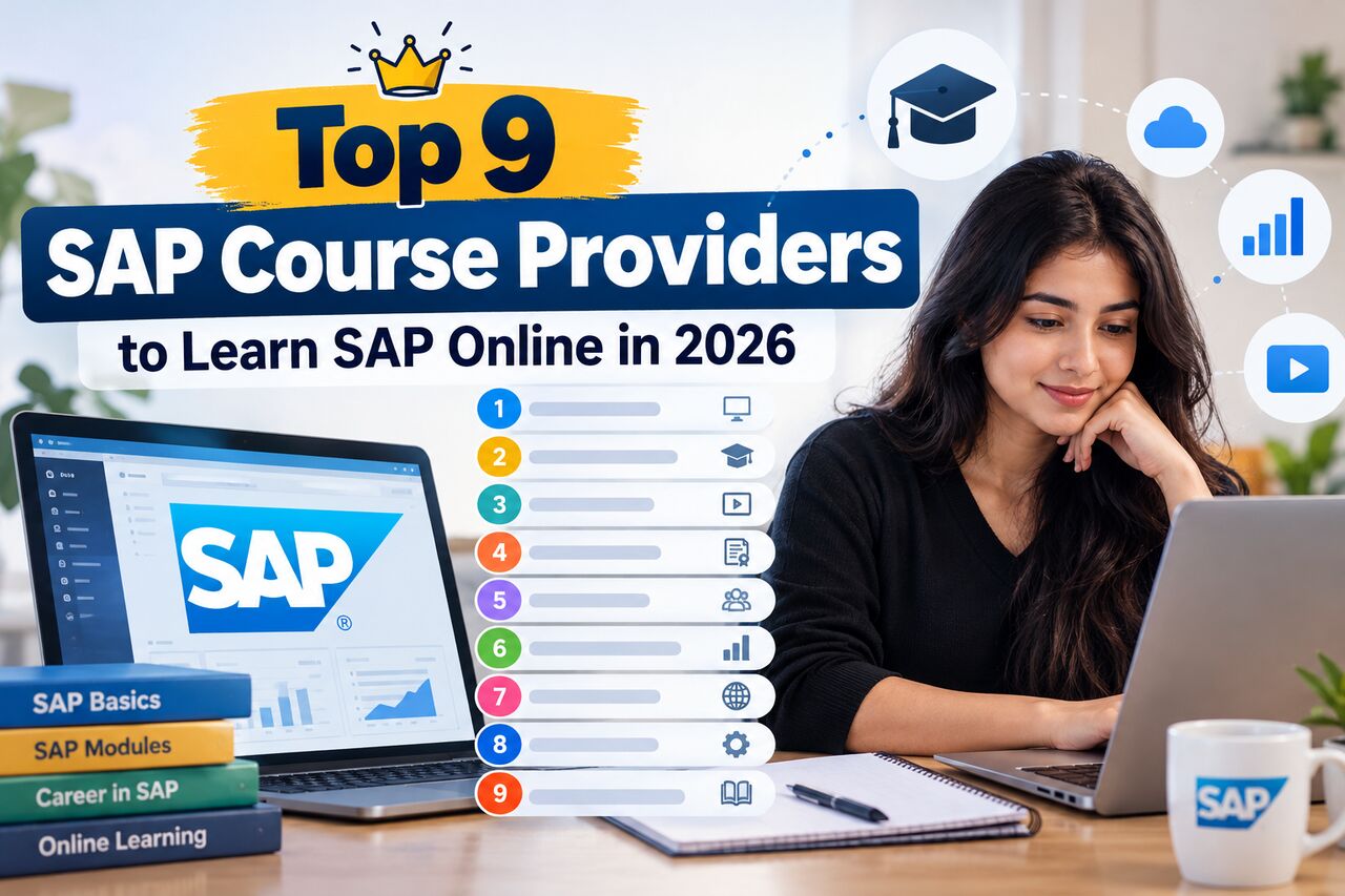 Noida, Education, 10 Popular SAP Online Training Providers Worth Exploring In 2026