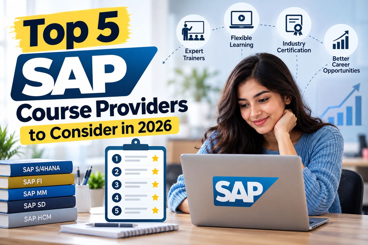 Noida, Education, Top 5 SAP Course Providers To Consider In 2026