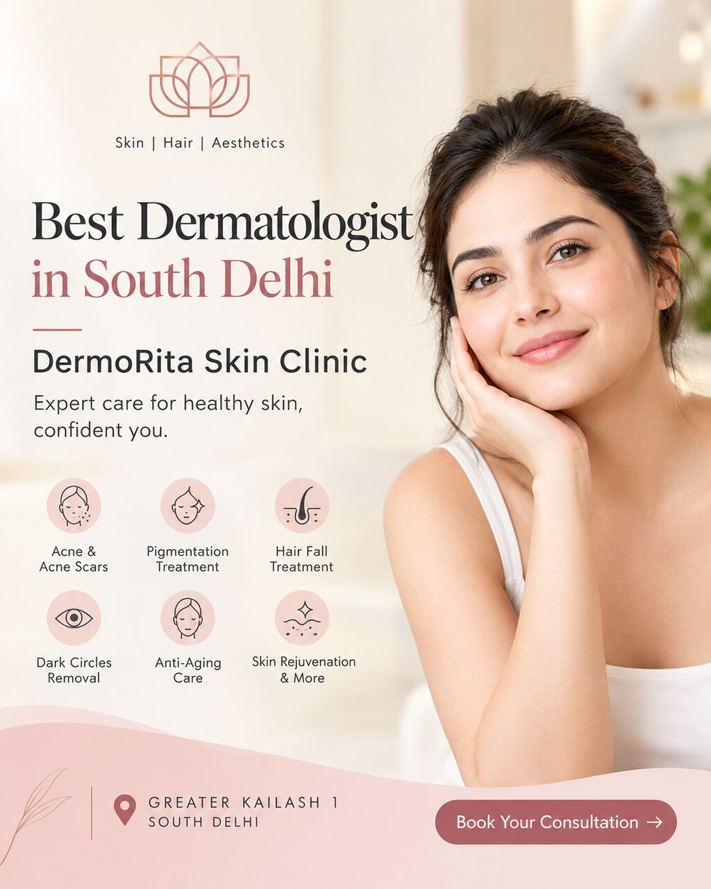 New Delhi, Health, Best Dermatologist In South Delhi | DermoRita Skin Clinic