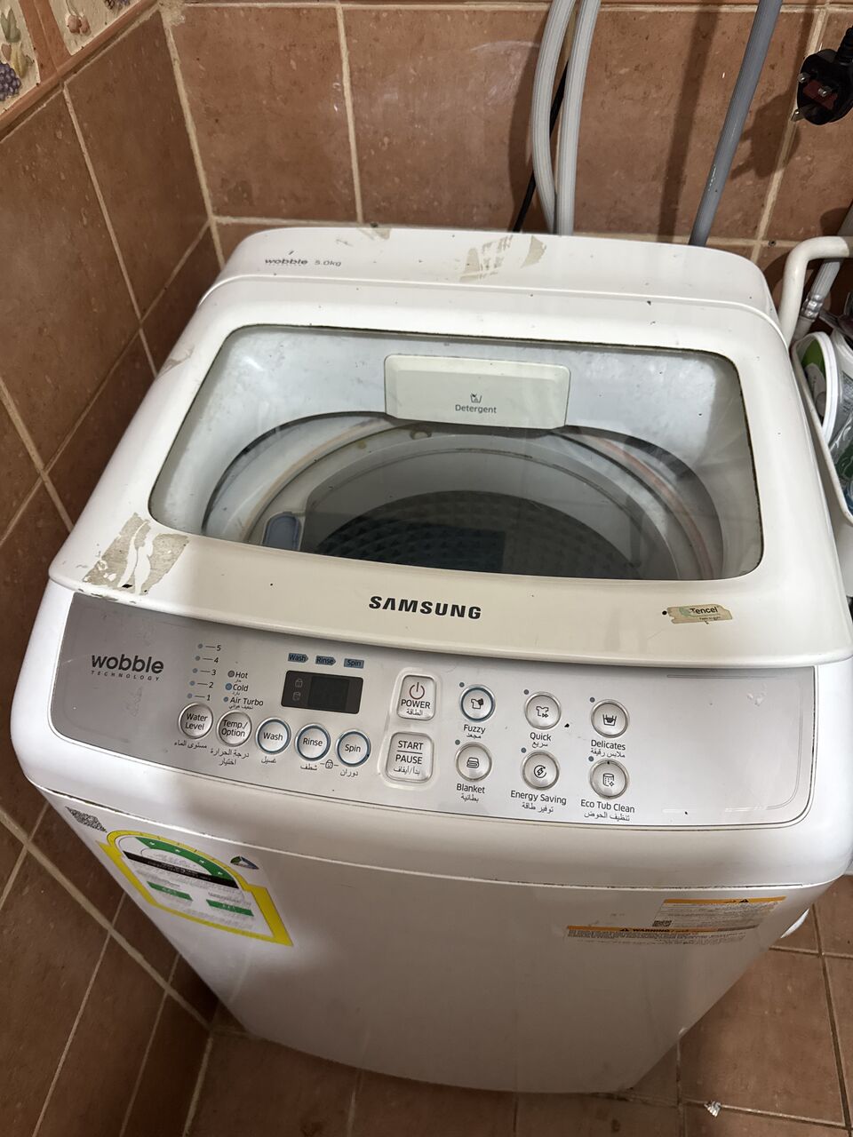 Jeddah, Appliances, SAR 450,  SAMSUNG AUTOMATIC WASHING MACHINE 5kg