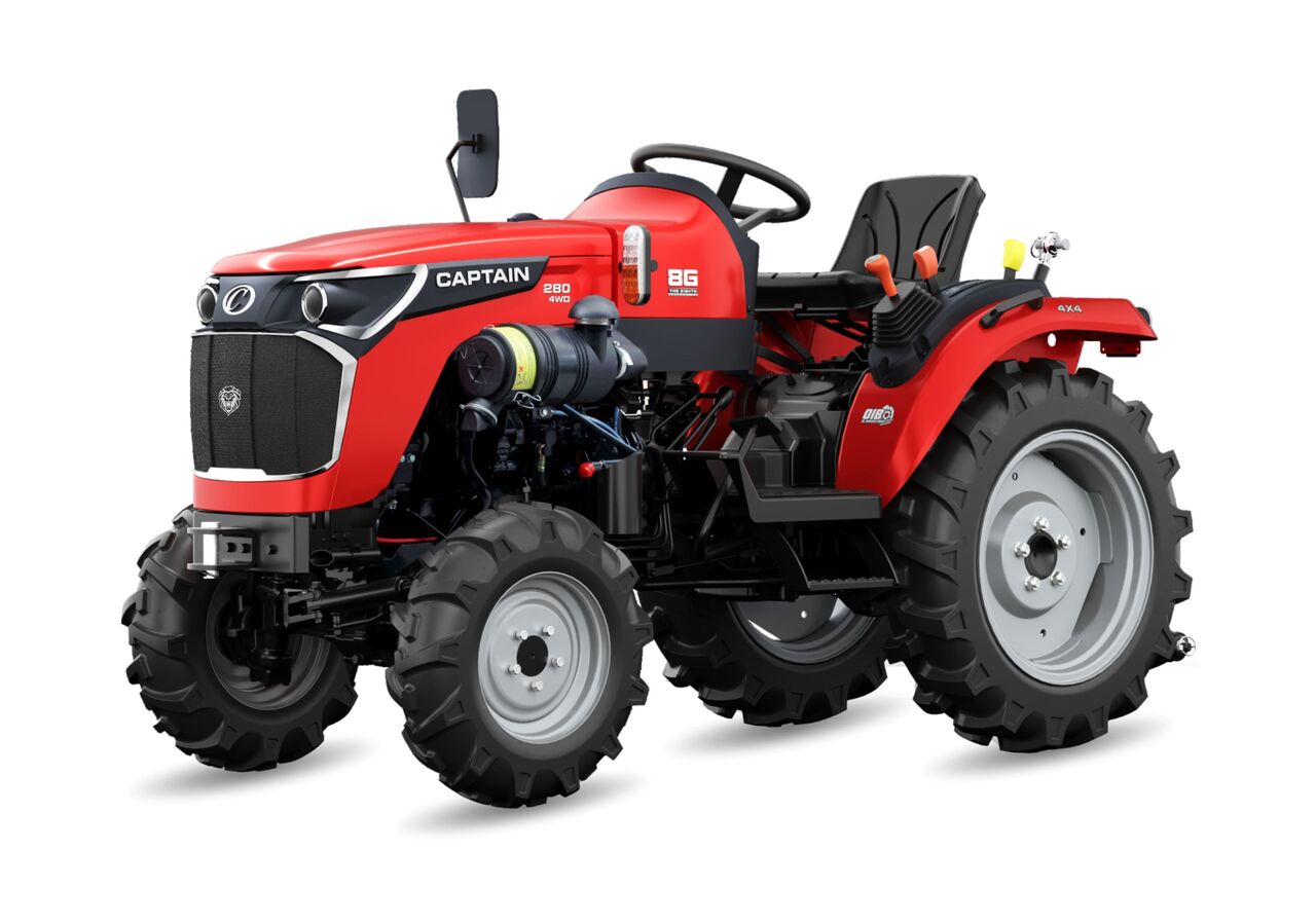 Mumbai, Industrial Machinery, Captain 280 4WD Tractor &ndash; Compact And Versatile For Farming