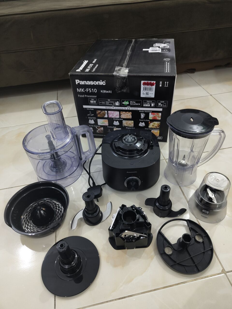 Khobar, Appliances, SAR 280,  Panasonic Food Processor - MK-F510