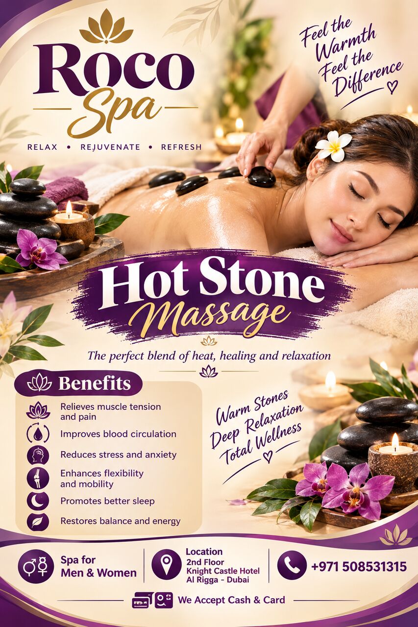 Al Rigga, Health, Elevate Your Wellness, Experience Pure Luxury At Roco Spa&Massage