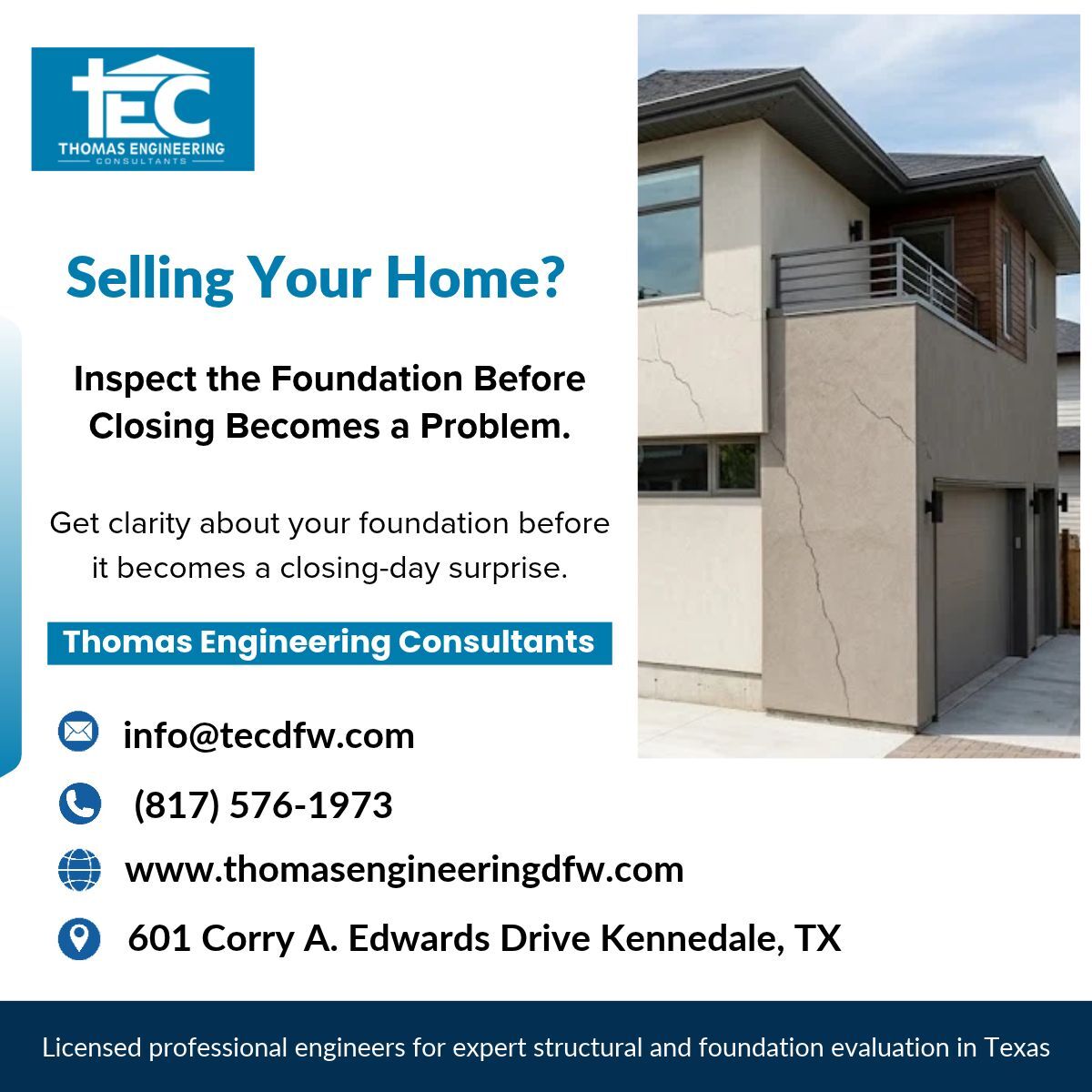New York, Construction, Selling Your Home? Inspect The Foundation Before Closing Becomes A Problem