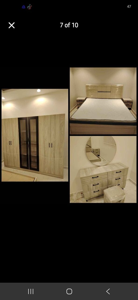 Al Manar, Furniture, SAR 111,  New Bedroom Set Sale Online Home Devlree Free
