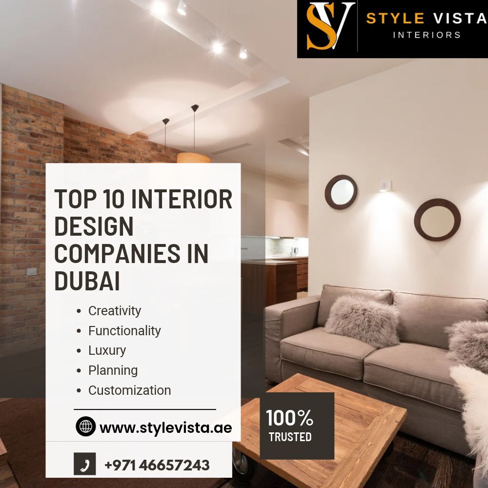 Dubai, Construction, Top 10 Interior Design Companies In Dubai Providing Custom Interior Solutions
