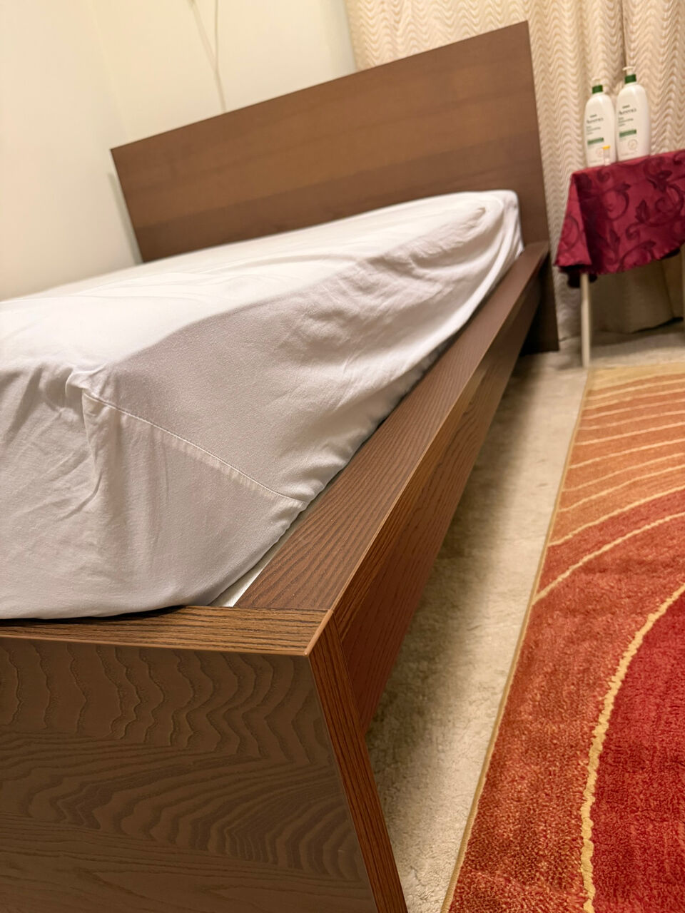 Khobar, Furniture, SAR 800,  Ikea Bed 140*200 Cm With Ikea Mattress