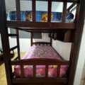 SAR 1100,  FOR SALE &ndash; STRONG WOODEN BUNK BED  Price: SAR 1,100  Beautiful, Heavy-duty Wooden Bunk Bed