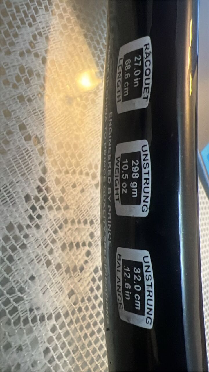 Al Khalidyia, Sporting Goods, SAR 150,  Prince Tennis Rackets