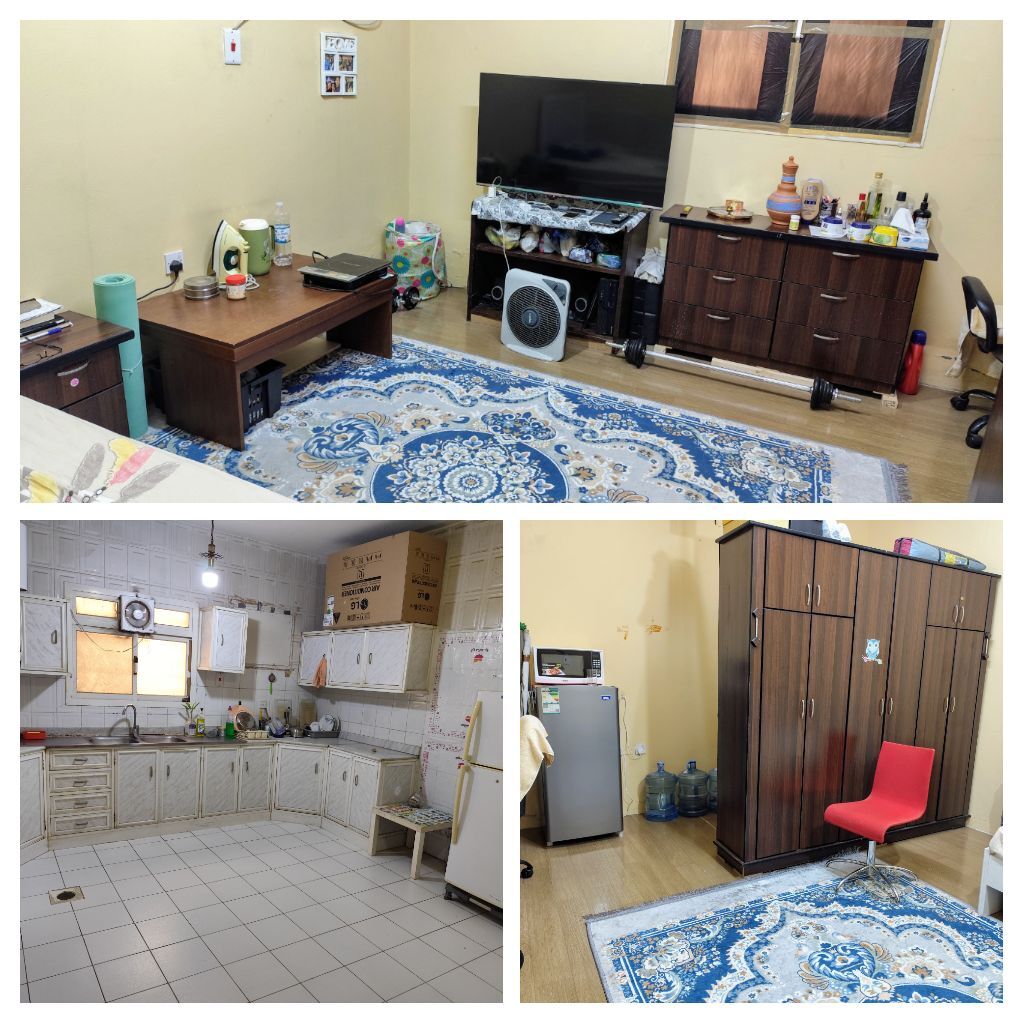 Riyadh, Rooms for Rent, SAR 7000/year,  1 Room Fully Furnished In A 4BR Flat For Bachelor Read Details