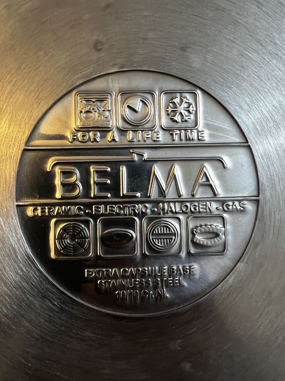 Al Khalidyia, Appliances, SAR 180,  Belma 18-10 CrNi Pressure Cook - 8 Lt - 27 Cm