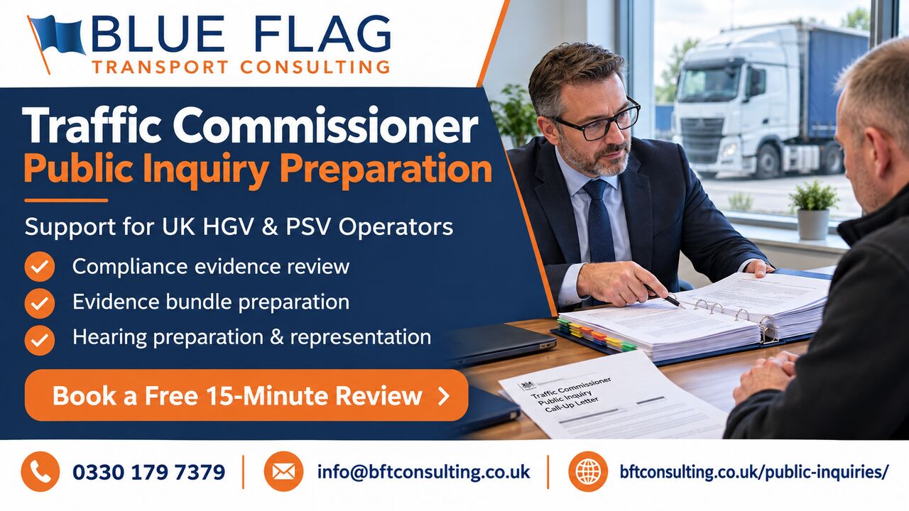 London, Legal, Traffic Commissioner Public Inquiry Preparation For UK Operators