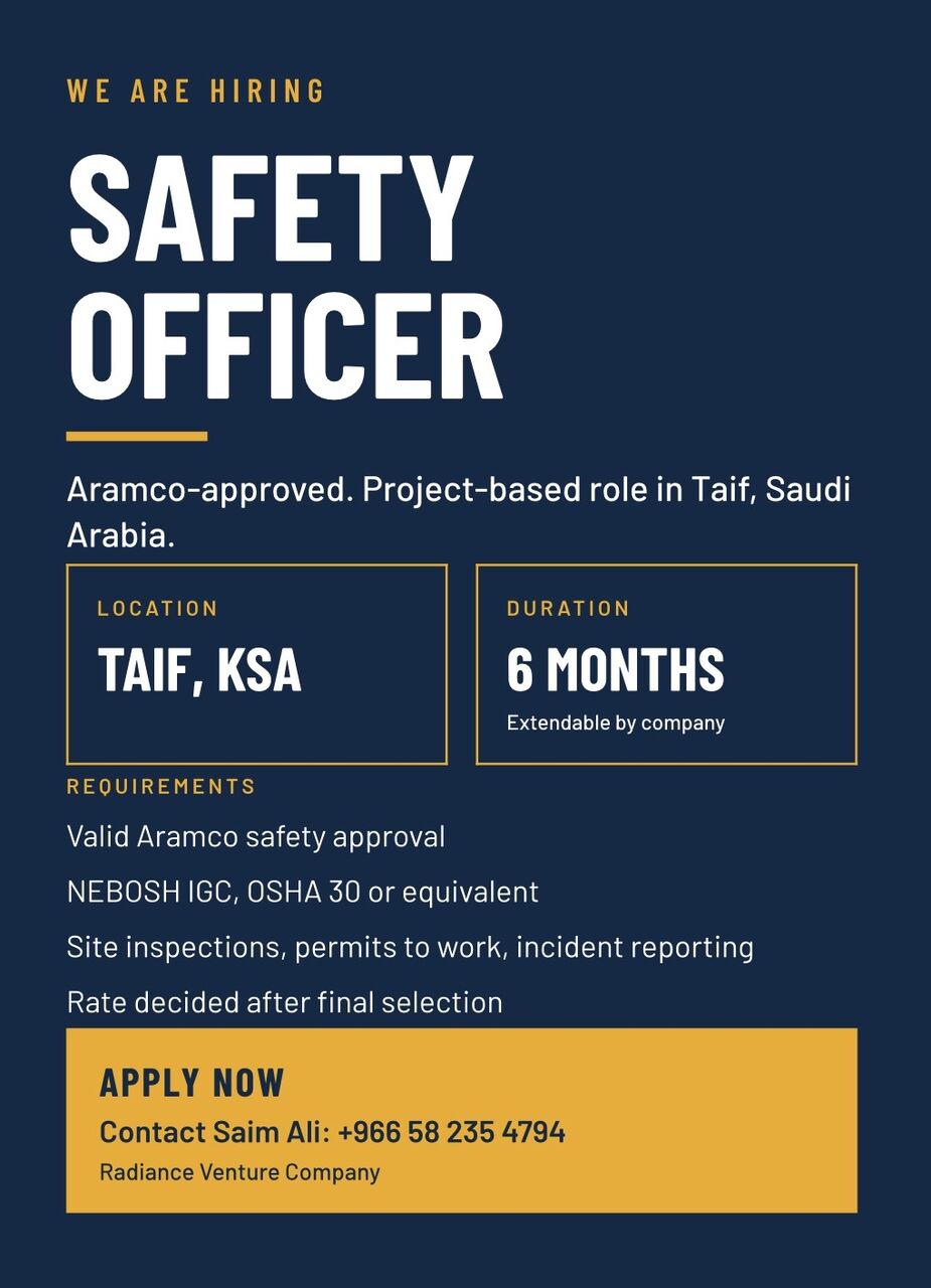 Khobar, Jobs, Radiance Venture Company