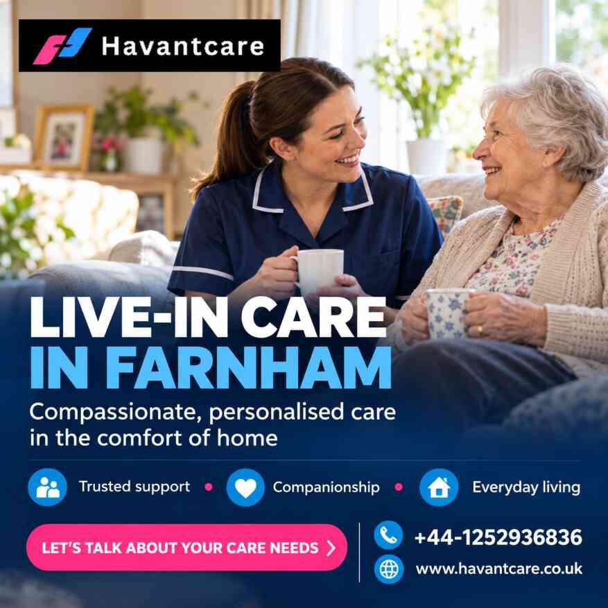London, Health, Live-In Care In Farnham | Compassionate Home Care Services &ndash; Havantcare