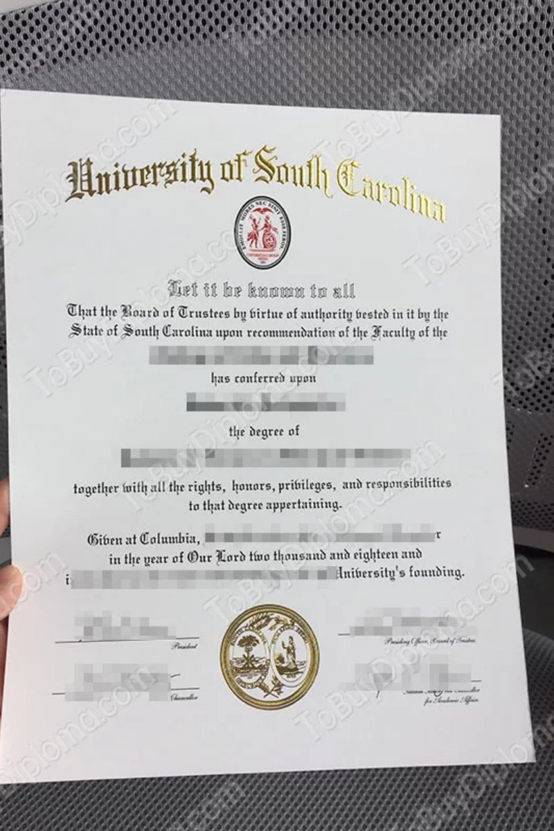 New York, Education, Buy University Of South Carolina Fake Diploma?