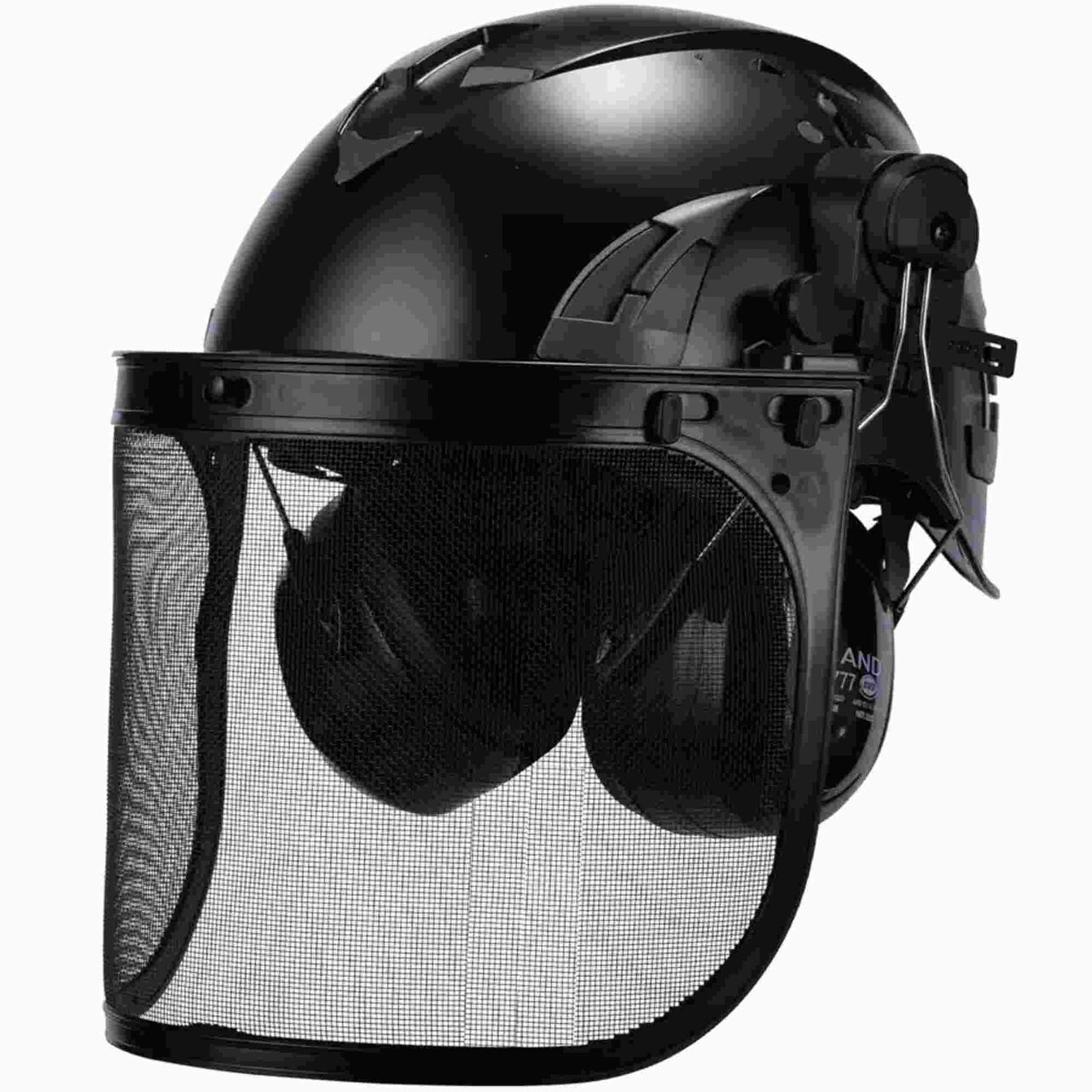 New York, Free Items, USD 140,  Hard Hat With Face Shield For Arborist Safety