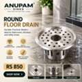 INR 40990,  Stainless Steel Round Floor Drains