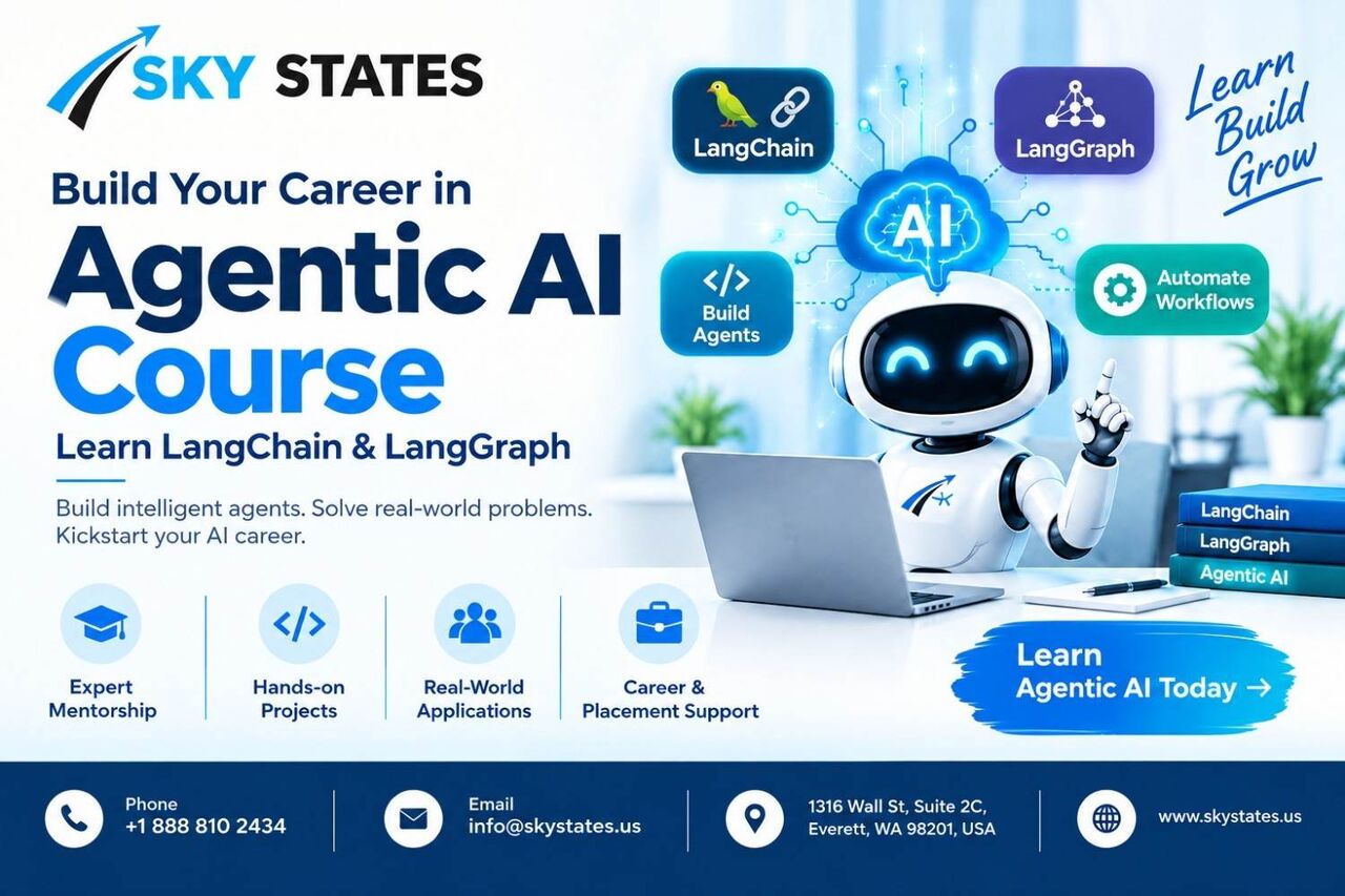 Washington DC, Education, Enroll In Sky States LLC Agentic AI And Generative AI Training