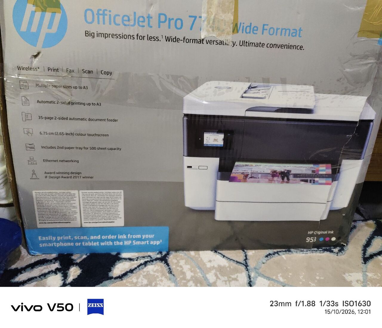 Dammam, Computers, SAR 500,  Hp Officejet Pro 7740 Printer