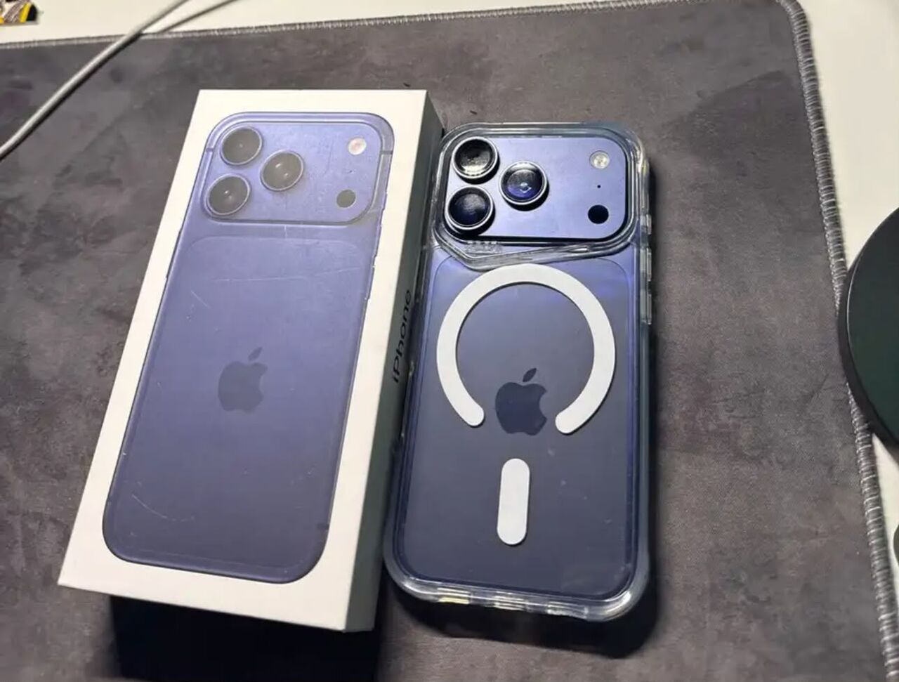 Riyadh, Mobile Phones, SAR 3700,  Iphone 17 Pro 265 Gb 93 Battery Capacity Blue