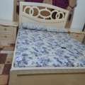SAR 500,  Bed Withmattress And Side Tables --- 500