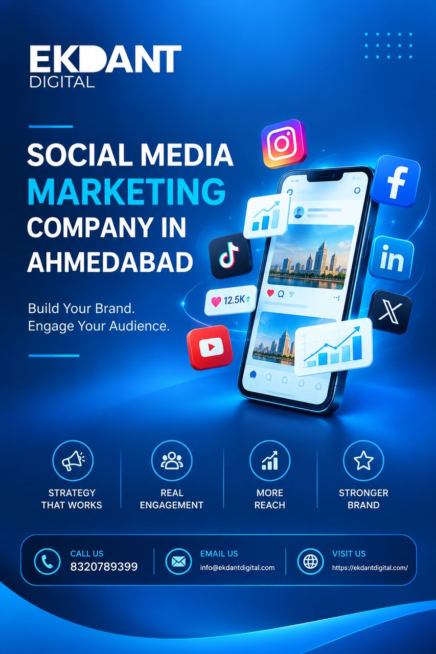 Ahmedabad, Web Design & Development, Social Media Marketing Company In Ahmedabad | Ekdant Digital