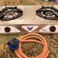 SAR 70,  2 Burner Butterfly Gas Stoves With Regulator