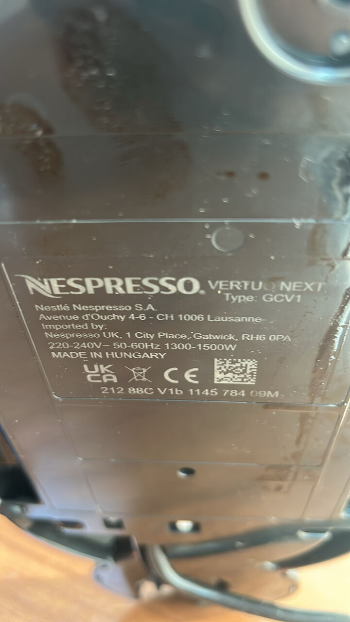 Khobar, Household Items, SAR 600,  ☕ FOR Sale– Nespresso Vertuo Next (GCV1)