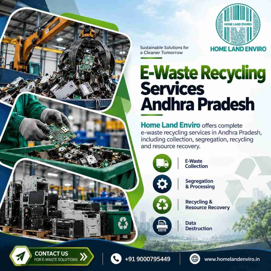 Kurnool, Recycling, E-Waste Recycling Services Andhra Pradesh | Home Land Enviro