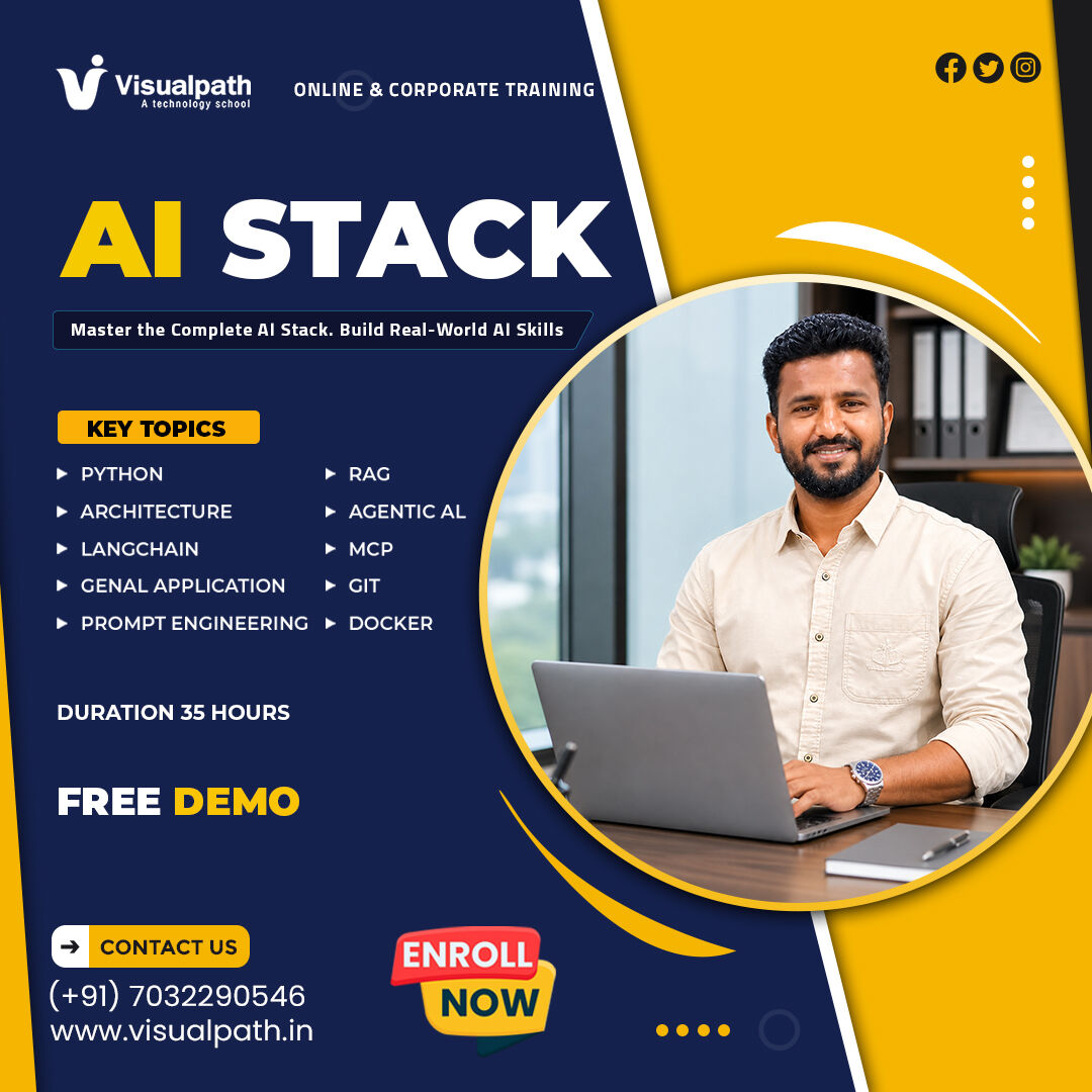 Hyderabad, Education, AI Stack Online Training | AI Stack Course