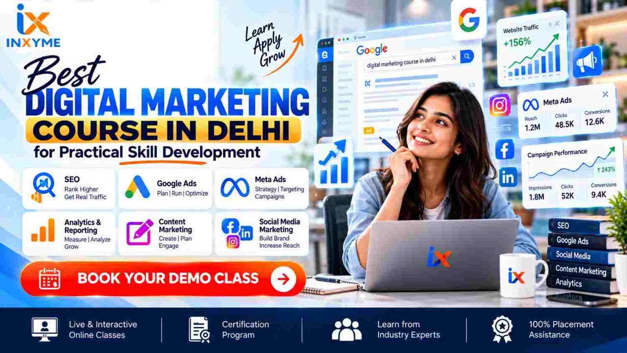 Noida, Education, Best Digital Marketing Course In Delhi For Aspiring Marketers