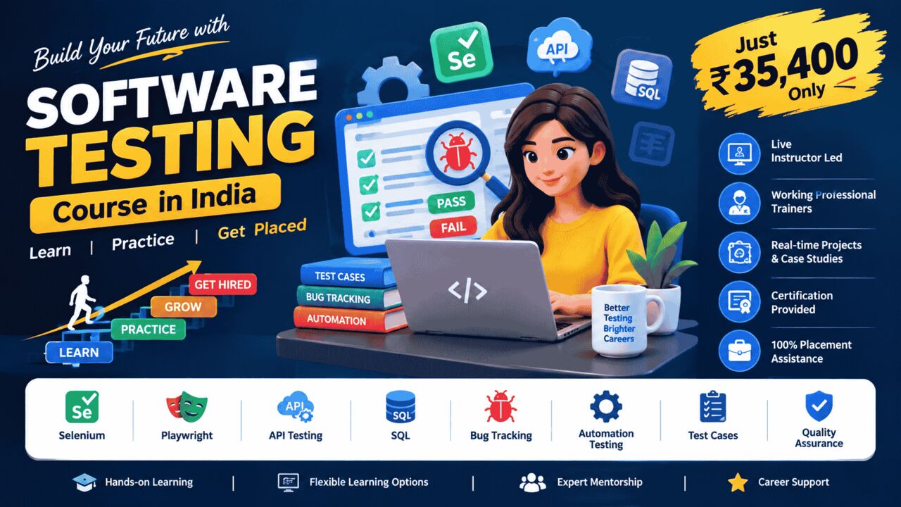 Noida, Education, Software Testing Course In India