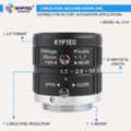 INR 5995,  35 MM 5 MP Precision-Inspection Machine Vision Lens For 2/3-Inch Industrial Cameras | C-Mo
