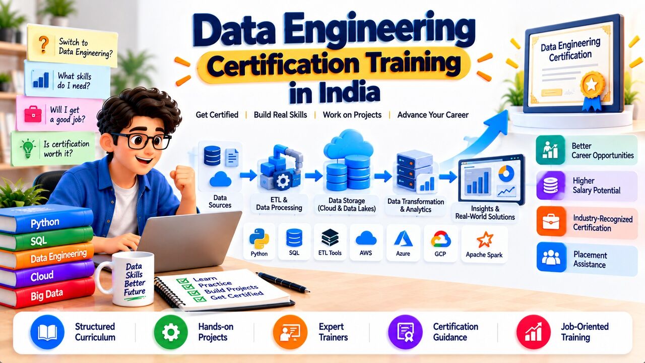 Noida, Education, Data Engineering Certification Training In India