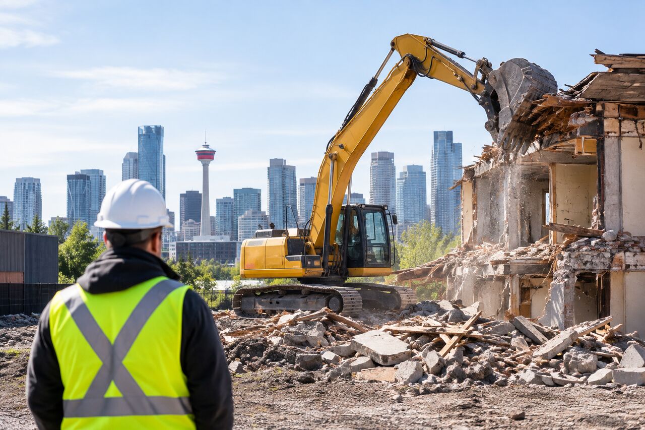 Calgary, Construction, Professional Commercial Demolition Services For Calgary Businesses
